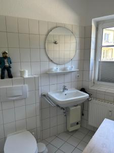 Koupelna v ubytování Elbe 1 21