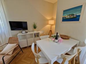 TV a/nebo společenská místnost v ubytování APARTMENTS JOSIPA