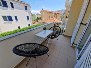 Balkón nebo terasa v ubytování APARTMENTS JOSIPA
