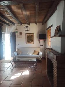 Posezení v ubytování CASA RURAL LA PILONGA DE PARAUTA