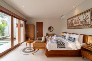 Posezení v ubytování Narada Suite & Villa