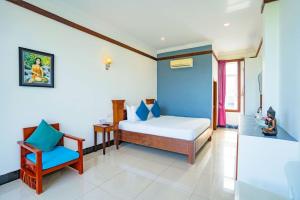 Kampot View Boutique客房内的一张或多张床位