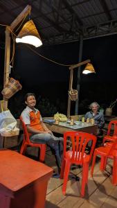 Srey Leap Homestay的休息区