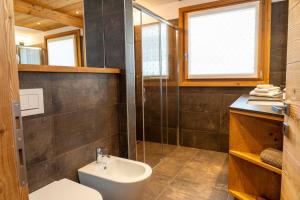 Kúpeľňa v ubytovaní Agriturismo La Stalla