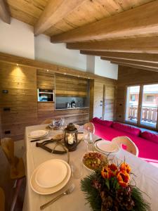 Kuchyňa alebo kuchynka v ubytovaní Agriturismo La Stalla