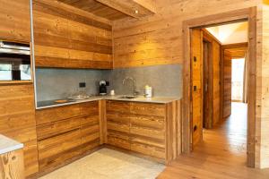 Kuchyňa alebo kuchynka v ubytovaní Agriturismo La Stalla