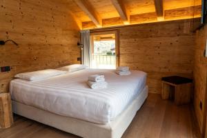 Posteľ alebo postele v izbe v ubytovaní Agriturismo La Stalla