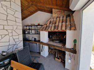 Η κουζίνα ή μικρή κουζίνα στο Villa Lidija ZadarVillas