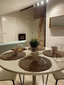 Μια τηλεόραση ή/και κέντρο ψυχαγωγίας στο Portu - Apartamento en el puerto de Elantxobe