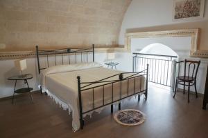 Postel nebo postele na pokoji v ubytování Ai Foggiali