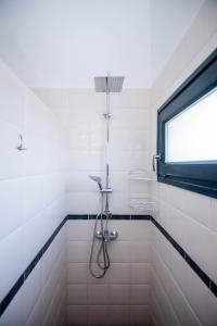 Phòng tắm tại MaVitaPlace Villa Familia, Jacuzzi-Whirlpool, Katerini