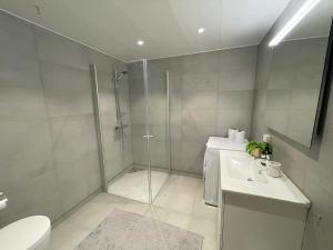 Koupelna v ubytování Penthouse city apartment - Tromsø