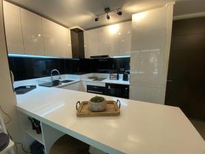 Cucina o angolo cottura di Hermoso Dpto en Comuna Las Condes