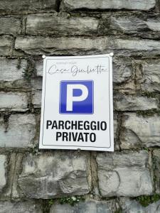 Certifikát, hodnocení, plakát nebo jiný dokument vystavený v ubytování Casa Giulietta Junior20 with private parking