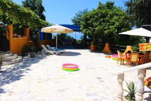 Zahrada ubytování Guest House Lazika