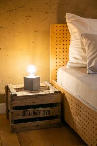 Posteľ alebo postele v izbe v ubytovaní Wood Lodge