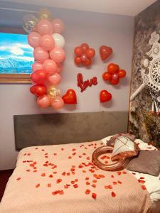 Postel nebo postele na pokoji v ubytování Nojinaksy