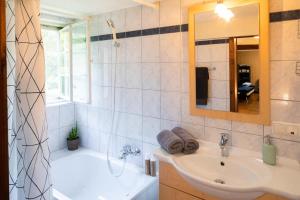 Kúpeľňa v ubytovaní Wood Lodge + 25 fotografií