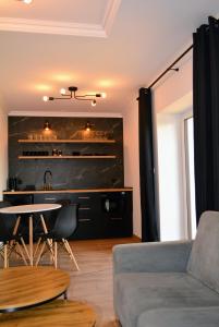 O zonă de relaxare la Leśna Muzyka Apartment Limanowa