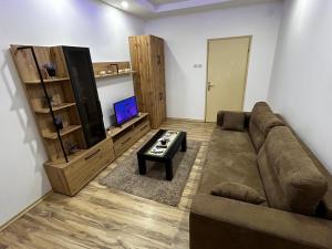 Istumisnurk majutusasutuses Mance apartments