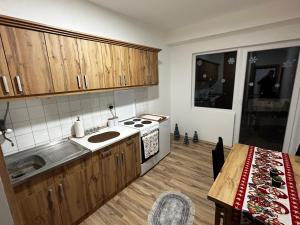 Köök või kööginurk majutusasutuses Mance apartments