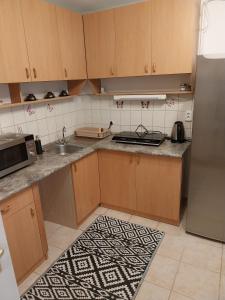 Küche/Küchenzeile in der Unterkunft Repi-Tár apartman