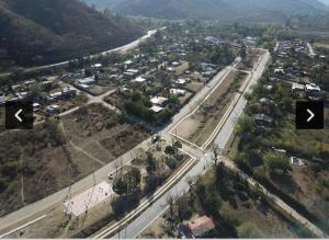 LozanoにあるCasita Lozanoの通りと道路の空中景
