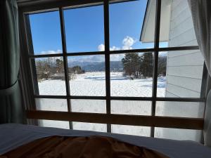 Nespecifikovaný výhled na hory nebo výhled na hory při pohledu z bed and breakfast