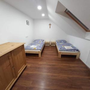 Postel nebo postele na pokoji v ubytování Beck Pince