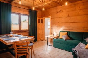 Χώρος καθιστικού στο Apartamenty Dwupoziomowe Stasikowe Izby