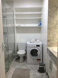 Koupelna v ubytování Studio Biarritz Aguilera 2 à 4 pers