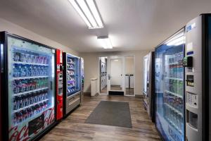 a room with a vending machine in a store at WoodSpring Suites Lexington Southeast in Lexington