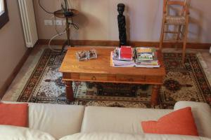 Гостиная зона в B&B Al Borgo