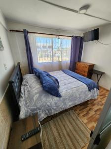 Postel nebo postele na pokoji v ubytování HOSTAL SOL ATACAMA -CALDERA