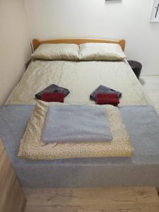 Voodi või voodid majutusasutuse Blue Carpet Rooms toas