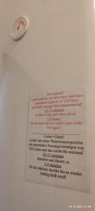 Certifikát, hodnocení, plakát nebo jiný dokument vystavený v ubytování ABAI Apartments 1140 only WWW-On-line-Check-in & SelfService