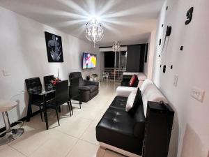 Televisyen dan/atau pusat hiburan di Apartamento en Pereira