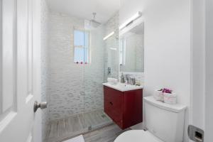 Koupelna v ubytování Lovely condo in Miami Beach