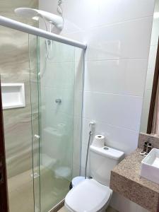 Um banheiro em Humaita Pousada