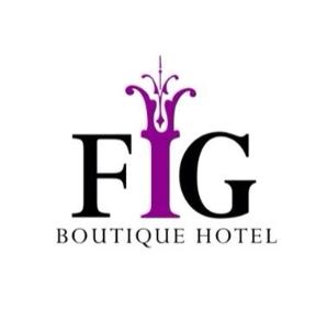 een logo voor een boetiekhotel bij FIG Boutique Hotel in Kamphaeng Phet