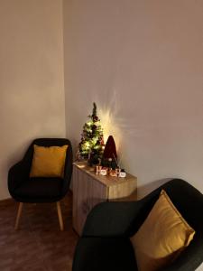 Posezení v ubytování Hřensko 27 Apartmány