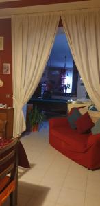 A seating area at El Giardino delle Rose.....