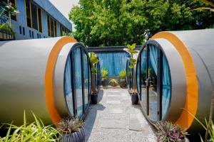 Giardino di White Rabbit Hostel