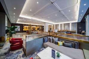 Χώρος καθιστικού στο Howard Johnson Paragon Hotel Beijing Centra Provide tourism and ticketing service