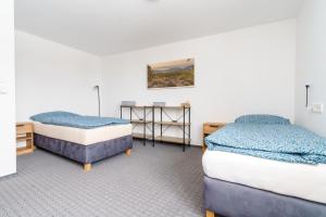 Postel nebo postele na pokoji v ubytování APARTMÁN Abertamská Chata