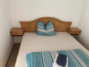 Ένα ή περισσότερα κρεβάτια σε δωμάτιο στο Appartement Pohl