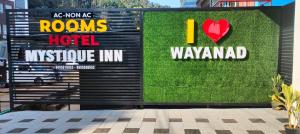 Sijil, anugerah, tanda atau dokumen lain yang dipamerkan di Mystique Inn Wayanad