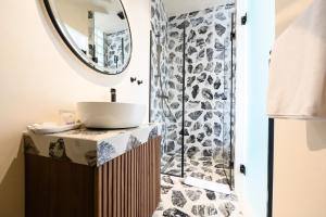 Kúpeľňa v ubytovaní Hotel Bohemian Garni - Skadarlija