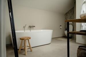 Ένα μπάνιο στο B&B de Cley