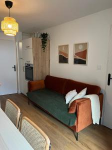 Posedenie v ubytovaní Sacaron24, T2 bis, centre Luchon, wifi, parking